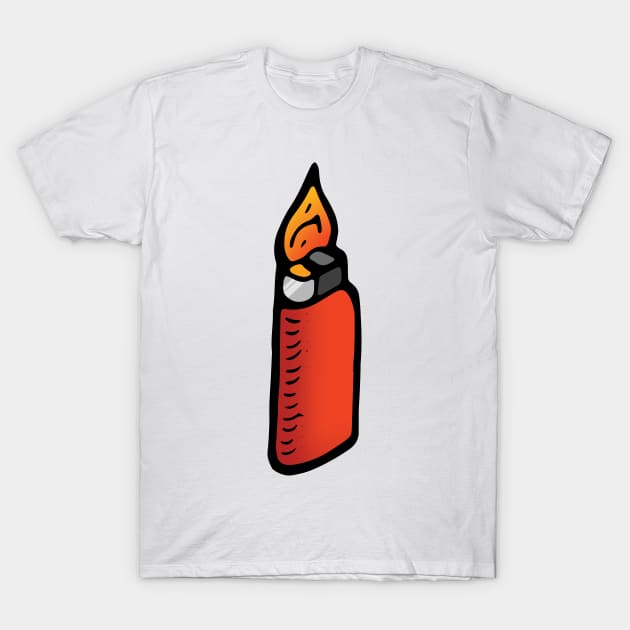 Lighter T-Shirt by VANDERVISUALS